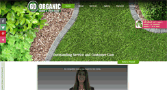 Desktop Screenshot of goorganiclawncare.com
